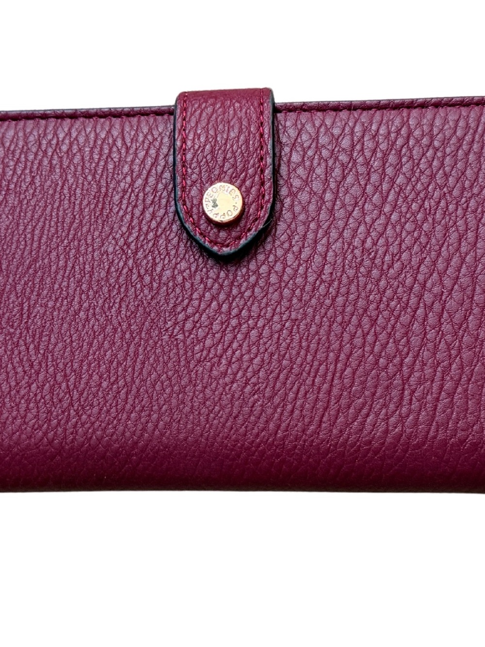 Poppy & Peonies Go Anywhere Wallet - Berry- NEW